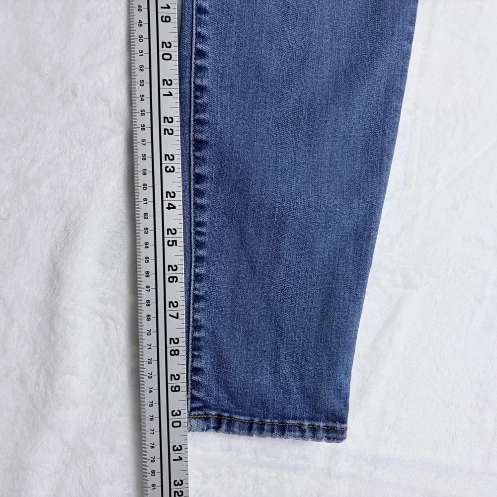 KUT from the Kloth Jeans Mia Toothpick Skinny Blue Stretch Denim Size‎ 14